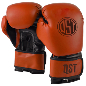 Guantes de boxeo de cuero genuino con accesorios de soporte de muñeca de gancho y bucle Firme y seguro para entrenamiento al aire libre - Product Image 5