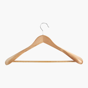 Top Acacia Hangers for Clothes Garment Racks Coat Rack Wood Hangers Stainless Steel Clothes Hanger - Product Image 1