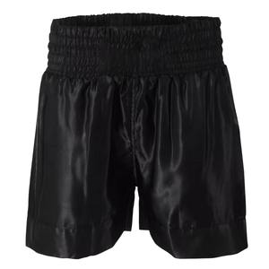 Shorts de boxe personnalisés de haute qualité pour hommes et femmes pour l'entraînement aux arts martiaux, sport de boxe, 100% polyester, imprimé par transfert thermique - Product Image 1