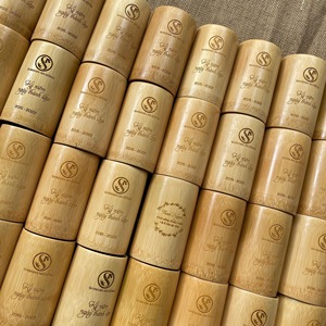 VietChoice Vintage <b>Bamboo</b> Disposable Tea <b>Cups</b> & Saucers 250ml-1000ml Fast Delivery Sustainable Shock Price Bulk Products Vietnam - Product Image 4