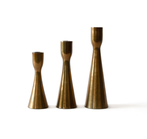 Decorative Brass <b>Candle</b> Stand 3 Pieces <b>Set</b> Candlestick Romantic Accessories Home Furniture Decorations <b>Candle</b> <b>Gift</b> - Product Image 1