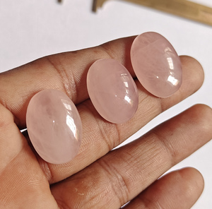 ทำด้วยมือ20TO25MM ควอตซ์อัญมณีธรรมชาติแบบหลวมสำหรับทำเครื่องประดับชุดหินสำหรับราคาขายส่งสำหรับผู้หญิง - Product Image 4