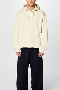 Sudadera con Capucha Personalizada al por Mayor, Logotipo, Color Sólido, Talla Grande, Manga Larga, 100% Algodón, Estilo Holgado y Casual - Product Image 4