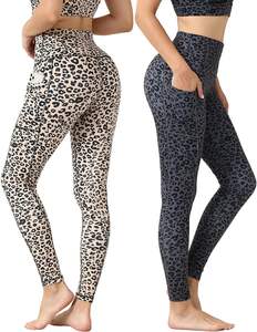 Leggings de Alta Calidad para Mujer con Bolsillos, Cintura Alta, Control de Abdomen, Pantalones de Yoga para Hacer Ejercicio, Leggings de Talla Grande para Mujer - Product Image 2