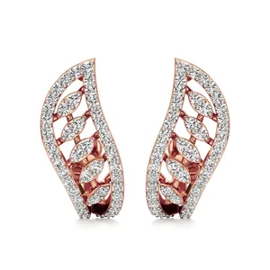 Rose <b>Whisper</b> Diamond Earrings - Product Image 1