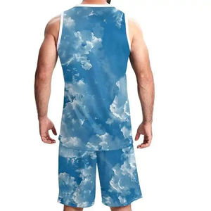 Maillot de basket-ball de vente chaude uniforme de basket-ball personnalisé en maille respirante réversible - Product Image 2