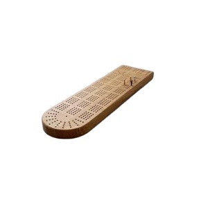 Bộ Trò Chơi Cờ Bàn Du Lịch Bằng Gỗ Bộ Trò Chơi Cờ Bàn Cờ 2 Rãnh Với Cọc Gỗ MDF Và Thiết Kế Cổ Điển Với Trò Chơi Giải Thưởng Giá Rẻ - Product Image 1