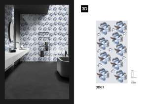 Carreaux de porcelaine émaillée de qualité supérieure, design 3D, 600x1200, 3D67 - Product Image 2