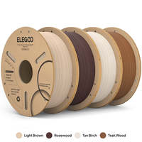 Filament PLA ELEGOO 1,75 mm 2 kg/4 kg pour imprimantes 3D, ABS, nylon, PETG, PC, PVA, TPE, TPU, moulage