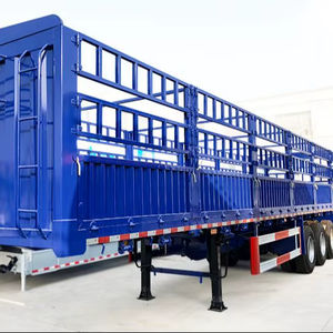 Semi-remorque fourgon sec CIMC 3 essieux 40 tonnes avec rideaux latéraux en tissu PVC imperméable, type Great Dane - Product Image 1