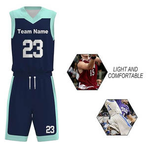 Ensemble d'uniformes de basket-ball pour hommes et adultes de conception personnalisée de Offre Spéciale coupe ajustée 100% polyester de haute qualité respirant séchage rapide personnalisé - Product Image 5