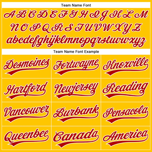 Vente en gros d'uniformes de baseball pour adultes uniformes de baseball respirants de couleur jaune avec tissu personnalisé et nom d'équipe - Product Image 6