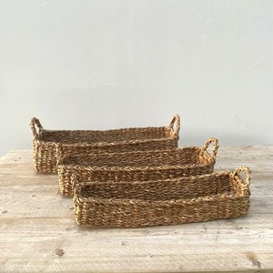 Bandejas de té de pasto marino a precio económico, organizador de bandejas de pasto marino, accesorios para servir café y cena en la mesa - Product Image 6