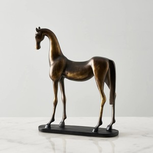 Esculturas artísticas de metal de diseño único y estatuas decorativas para la decoración contemporánea del hogar Adornos elegantes para interiores modernos - Product Image 6