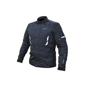 Veste de sécurité pour moto Cordura noir - Product Image 1