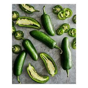 พริก Jalapeno แช่แข็งหั่นสี่เหลี่ยมลูกเต๋าหรือทั้งหมดสำหรับการแปรรูป - Product Image 1