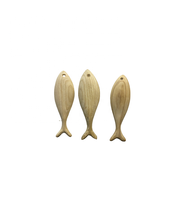 Poisson en bois vintage Cadeau en bois peint coloré Articles décoratifs Leurres de pêche Ustensiles de cuisine Jouets pour enfants Projets d'art