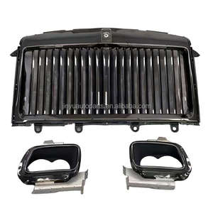 Grille de calandre pour Rolls-Royce Cullinan, version noire BB, pare-chocs avant en maille plastique, état d'occasion, boulons 5111731357 - Product Image 4