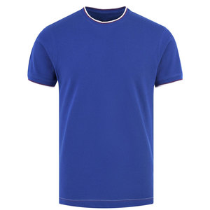 เสื้อยืดโพลีเอสเตอร์สีทึบสำหรับผู้ชายเสื้อยืดแห้งเร็วกันน้ำระบายอากาศได้ดี100% - Product Image 1