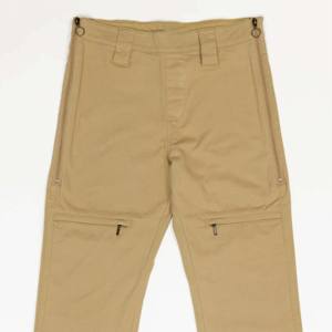 Pantalones vaqueros duraderos de corte relajado para hombre con bolsillos con cremallera Denim moderno y funcional con un amplio espacio de bolsillo para uso informal - Product Image 5