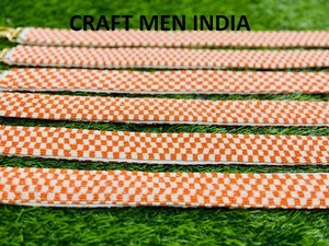 Nouvelle arrivée Sangle à perles Check Mate personnalisable Sangle de sac à main durable avec décoration de chaîne de broderie Ceintures larges perlées - Product Image 2