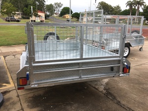 Remorque galvanisée robuste à double essieu 10x5 avec cage de 3 pieds, capacité de charge de 1001-2000 kg, origine Michigan, à vendre à Melbourne - Product Image 6