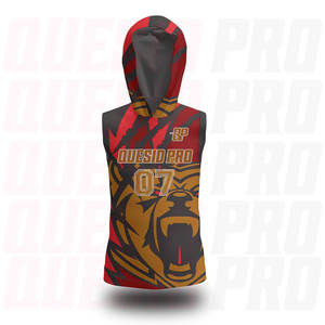 Conjuntos de Camisetas de Fútbol Americano 7on7 con Logotipo Personalizado, Uniformes de Compresión 7v7 Transpirables, 100% Poliéster, Tallas Grandes, Bajo Costo - Product Image 3