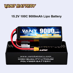 بطارية ليثيوم بوليمر VANT 4S1P 15.2 فولت 9000 مللي أمبير 100C HV مع قابس XT60 لطائرات FPV بدون طيار ذات حمولة ثقيلة وطائرات التحكم عن بعد - Product Image 6