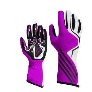 Gants de simulation de course en cuir respirant à prix de gros, indispensables pour les sports de karting et les sports de plein air, fabriqués au Pakistan - Product Image 2