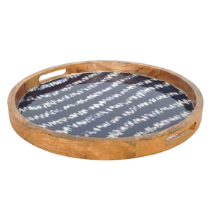 High Quality Acacia Wood Customizable Serving Tray Modern Natural Enamel Finish Kitchen Food <b>Drink</b> Decorative Trays Christmas - Product Image 5
