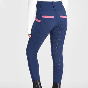 Jodhpurs d'équitation pour femmes à prix réduit Violations personnalisées en gros Violations pour femmes avec logo personnalisé - Product Image 2