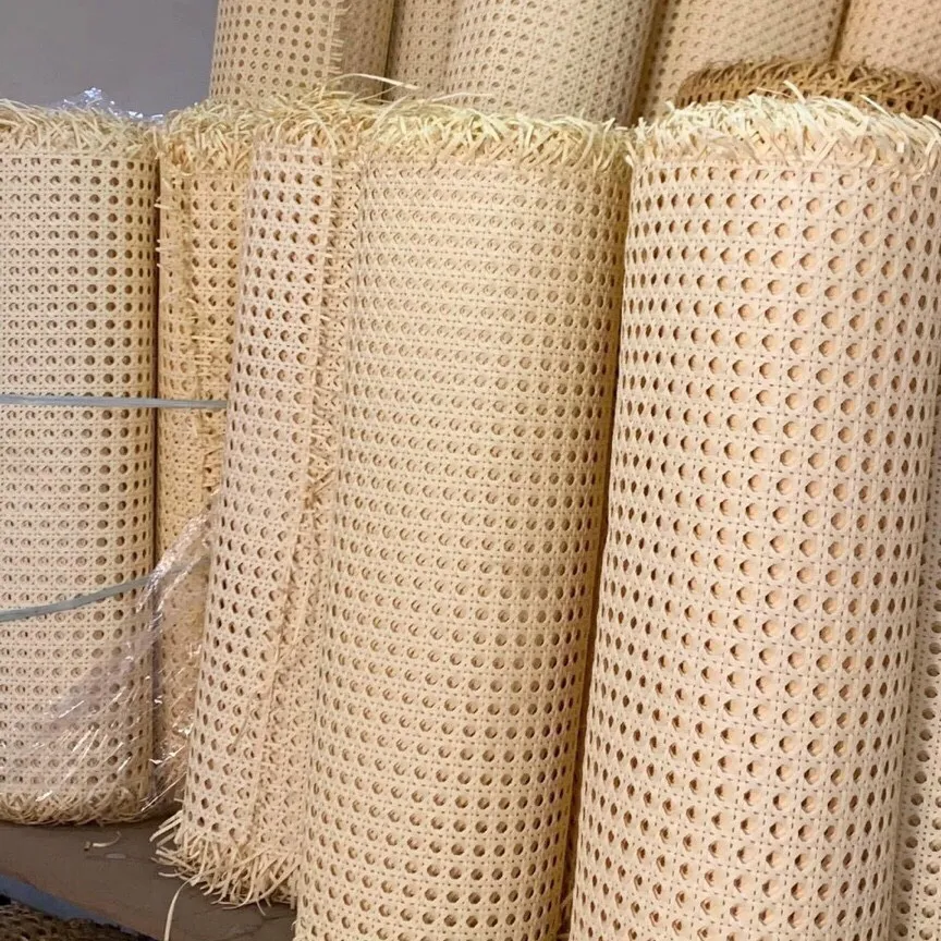 Vendita calda! Tessuto di canna materiale tessitura Rattan rotolo Rattan naturale per mobili per la decorazione per mobili