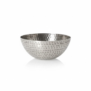 Tabletop Decorative Metal Serving Bowl <b>Copper</b> Hammered Finishes for Dining <b>Table</b> Fruits and Snacks Serving Bowls - Product Image 6
