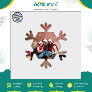 Adornos navideños de sublimación en blanco hechos a mano de MDF y acrílico hechos en India para vacaciones, bodas y decoración del hogar - Product Image 3