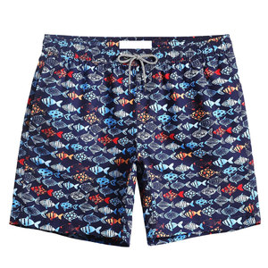 กางเกงว่ายน้ำสำหรับผู้ชายกางเกงขาสั้นชายหาดกางเกงยืดพิมพ์ลายซับลิเมชันออกแบบได้ตามต้องการดีไซน์ล่าสุด - Product Image 4