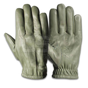 ถุงมือหนังแต่งผ้า - Product Image 1