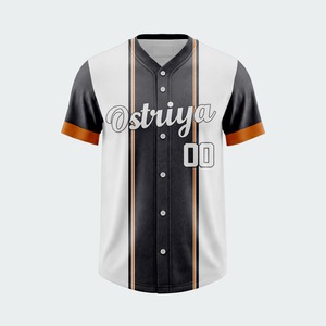 Nueva Llegada: Jersey de Béisbol Personalizado con Botones Completos, Diseño de Última Generación, MOQ Bajo, Jersey Sublimado para Entrenamiento - Product Image 6