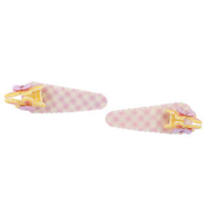 กิ๊บติดผมเด็กผู้หญิง 2 ชิ้น- สีม่วง - Product Image 2