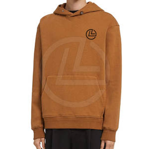 Sudadera con cremallera de gran tamaño para hombres con silueta relajada y mezcla de algodón suave - Product Image 2