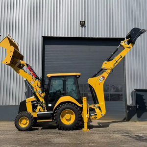 2025 pour chargeur de pelleteuse Cat 424 74hp pour construction robuste levage Mini chargeur frontal pompe composants de base utilisés bon - Product Image 1