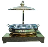Chauffe-plats rectangulaire/chauffe-plats rond/mini chauffe-plats grand chauffe-buffet serveur de buffet électrique outils de restauration d'événement