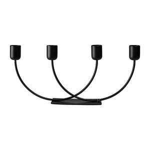 <b>Black</b> Iron Candelabra Candle <b>Holder</b> Metal Candelabra Centerpiece Decor Candle <b>Holder</b> Stand unique candle jar Christmas - Product Image 6