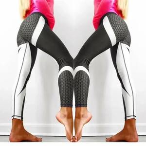 เลกกิ้งออกกำลังกายสำหรับผู้หญิงเลกกิ้งออกกำลังกายผ้าไนลอนสแปนเด็กซ์ออกแบบได้ตามที่ต้องการมีสไตล์ - Product Image 2