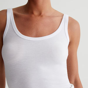 Service OEM personnalisé couleurs vives personnalisées débardeurs pour femmes ajustés respectueux de l'environnement de haute qualité tissu respirant à séchage rapide pour femmes - Product Image 1