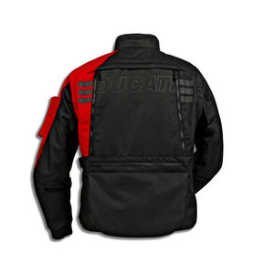 Combinaison de tourisme Ducati Strada C5 Adventure JENNIFEN SPORTS pour hommes adultes, en velours côtelé d'hiver, 300 grammes, coupe-vent, respirante, manches longues - Product Image 2