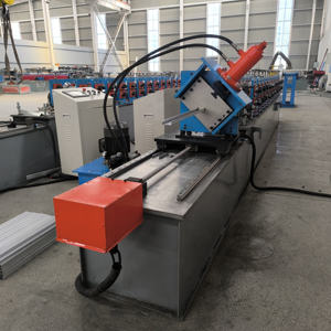 Máquina formadora de rollos de quilla de ángulo de acero, máquina formadora de canales y pernos de Marco C/<span class=keywords><strong>U</strong></span>/T/M perforada de alta precisión - Product Image 5