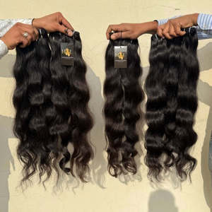 Cheveux humains bruts du temple indien purs Raw vierge jeune fille indienne cuticule vierge paquets de cheveux bruts non transformés vendeurs - Product Image 2