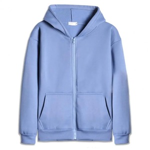 À la mode hiver épais polaire sweat hommes mode Hip Hop à manches longues pull à capuche hommes couleur unie sweat vêtements 2024 - Product Image 1