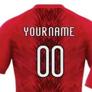 100% Polyester impression numérique Logo personnalisé unisexe adulte Football uniforme ensemble OEM Service équipe nom court respirant séchage rapide - Product Image 4