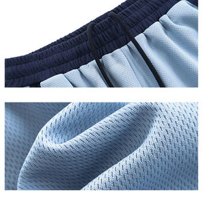 Pantalones cortos de malla para hombre 2025, pantalones cortos para hombre más vendidos, tira negra, diseño personalizado, su propio logotipo, pantalones cortos para hombre, secado rápido, transpirable - Product Image 2